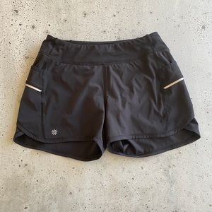 Athleta 3” Black Shorts